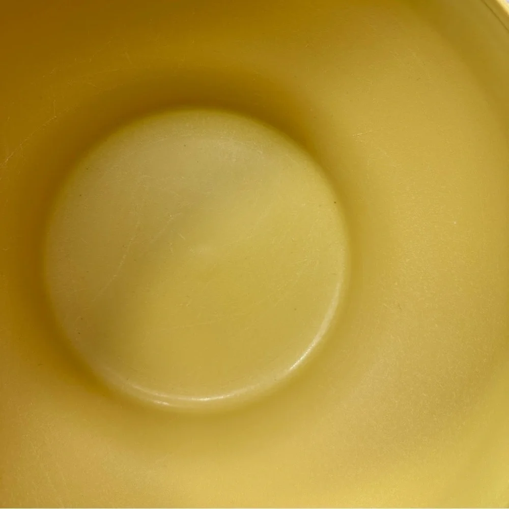 vintage tupperware harvest gold Mixing Bowl with Lid